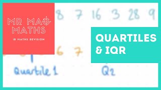 IB AASL Topic 4 - Quartiles and IQR from a list