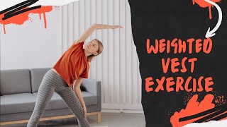 How to Use Weighted vest| 12 Weighted vest exercise| Full Body Workout 💪