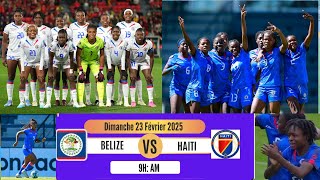 HAÏTI VS BELIZE || PLIZYE JWÈZ POKO RIVE MAROC