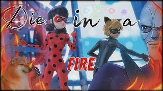 MLB AMV | Ladybug And Chat Noir | Die In A Fire #miraculous #mlb