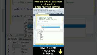 Multiple rows in a single row separated by comma #sqlserver