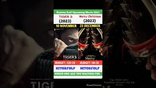 Katrina Kaif Upcoming Movie 2023 #shorts #pathaan #katrinakaif #tiger3 #merrychristmas #salmankhan