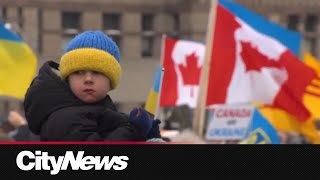 Toronto marks three years of war in Ukraine