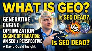 What is GEO (Generative Engine Optimization)? Defining GEO in an SEO world #SEOvsGEO #GEO