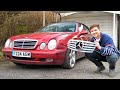 New parts for my £1,000 Mercedes CLK320 Cabriolet...