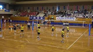 2016年IH バレーボール 女子 1回戦 宮崎日大（宮崎）vs 静岡県富士見（静岡）第1セット