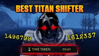 The BEST Titan Shifter Build in UPD 2.5 | Attack on Titan Revolution Roblox