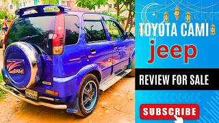 toyota cami jeep review for sale.bd