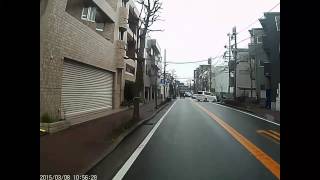 バイクと正面衝突！