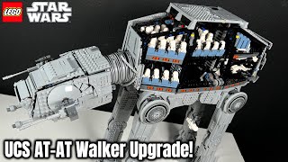 Den UCS AT-AT Walker besser machen: MODs am LEGO Star Wars Set 75313!