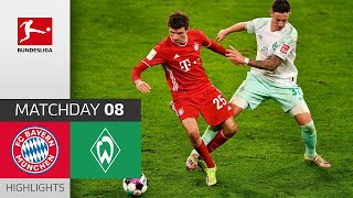 FC Bayern München - SV Werder Bremen | 1-1 | Highlights | Matchday 8 – Bundesliga