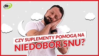 Czy suplementy diety💊 mogą pomóc przy niedoborze snu?😵 | PIGUŁKA WIEDZY