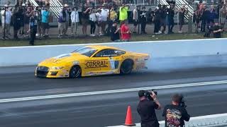 NHRA 2025 pro superstar shootout at BMP. Let’s take a look at the first run of the day Pro Stock