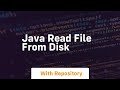 java read file from disk