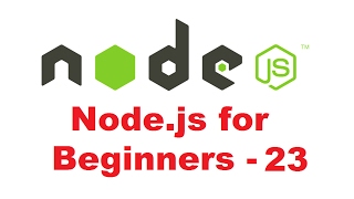 Node.js Tutorial for Beginners 23 - using JavaScript with EJS
