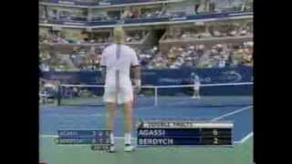 Berdych vs Agassi US Open 2005