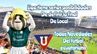 REDES DE GOL : Liga tiene serias posibilidades de cerrar la final de Local .