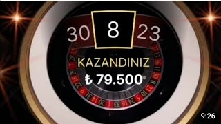 RULET TAKTİKLERİ | AYDA 90.000BİN TL KESİN KAZANDIRAN TAKTİK #rulet #roulette #canlıyayın