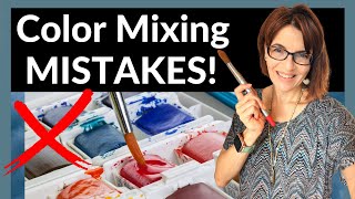 How To Mix Watercolors for Beginners (AVOID these Mistakes!)