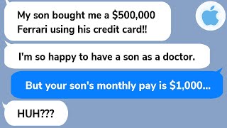 【Apple】MIL bought a $500,000 luxury car using her son’s credit card but then…