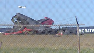 LIVE: Officials give briefing after 2 aircraft collide during  Dallas WWII airshow