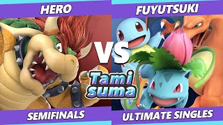 TAMISUMA 187 Semifinals- Hero (Bowser) Vs. Fuyutsuki (Pokemon Trainer) Smash Ultimate SSBU