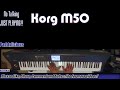 korg m50 sounds demo no talking just playing