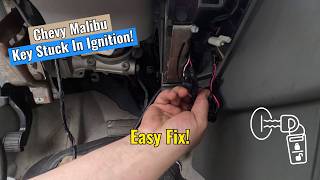 2007 Chevy Malibu - Key Stuck In Ignition! Easy Fix!