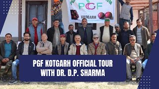 Plum Farming | PGF Kotgarh Official Tour With Dr. D.P. Sharma | Jyoti Bagh Kotgarh