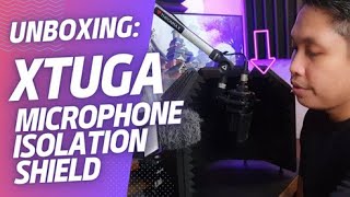 Unboxing: XTUGA BURNER MICROPHONE ISOLATION SHIELD