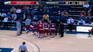 MBB final 3 minutes against Sacred Heart (2/2/2012)