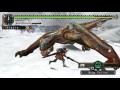 mhfu hr9 long sword vs tigrex