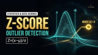 Z-Score Method for Outlier Detection | Statistics & Data Science | Step-by-Step Example | AI & Data
