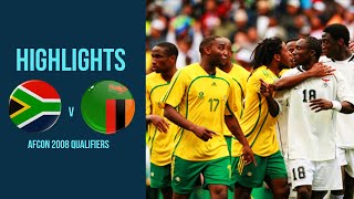 The Day that Zambia left Bafana Bafana Speechless | AFCON 2008 Qualifiers