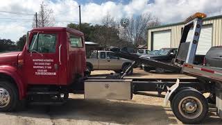 1992 International 4600 Rollback Walk Around and Start Up