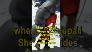 Almost Dead on Everest Carried from Death Zone~ Sherpas Save Life #short #everest #mountains