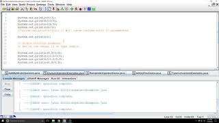 The Division Operator in Java