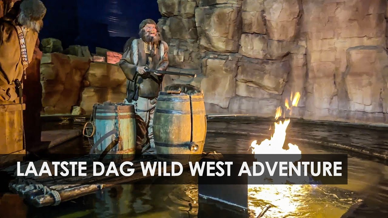 Attractiepark Slagharen: Laatste Openingsdag Wild West Adventure, Met ...