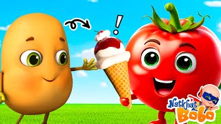 Lal Tamatar Bade Mazedar | Aloo Kachalo Beta | Hindi Nursery Rhymes \u0026 Kids Songs Balgeet \u0026 Poem