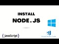 How to Install Node.js on Windows: Step-by-Step Guide + First Hello World Program in VS Code