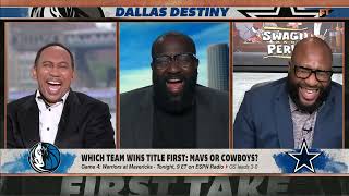 Stephen A. trolls Michael Irvin for his outfits | First Take