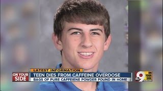 Teen dies from caffeine overdose