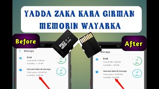 Yadda Zaka Kara Girman Memory Nakan Wayar Ka  [ Up to 15GB Step up Phone Memory Space ]