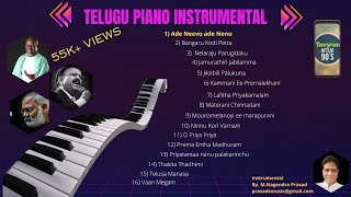 S P Balasubramaniam & Ilayaraja: Telugu 1990s Instrumental Piano Covers | Evergreen Tollywood Hits
