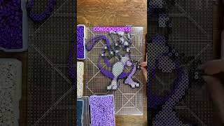 Pokémon lore explained number 150, Original Mewtwo Part 1! Perler Bead Pixel