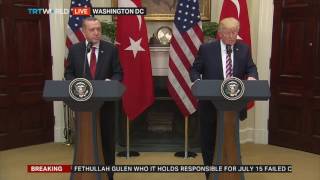 Special Coverage: Turkish President Erdogan meets his US counterpart Trump