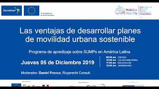 EUROCLIMA+ y MobiliseYourCity. Las ventajas de desarrollar planes de movilidad urbana sostenible