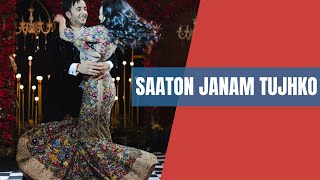 Saaton Janam Tujhko| Bride & Groom Dance| Bollywood Dance| Govinda| Karishma Kapoor| Bolly Garage