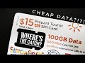 100GB for $15?!? M1 Tourist Sim Review