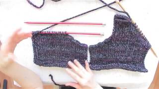 Kazakta Koltuk Oyuntusu Nasıl Yapılır / How to make a seat in a sweater / Knitting Models